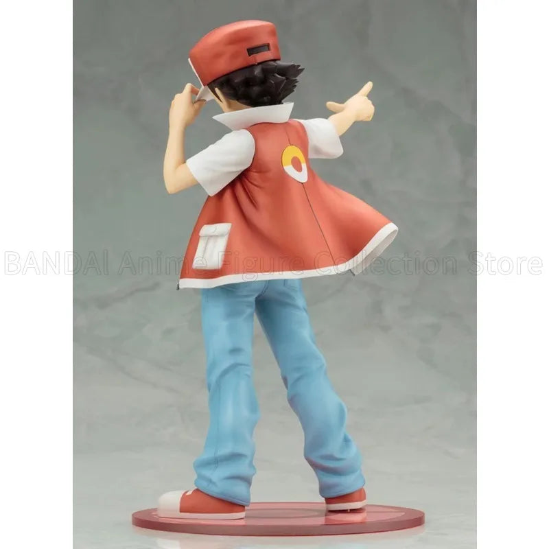 In Stock Original Kotobukiya Pokemon Figure Series GREEN with EIEVUI RED with PIKACHU 1/8 Scale Pre-Painted Figure Anime Toys