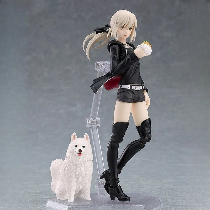 Max Original Figma Series《Artoria Pendragon [ALTER] Shinjuku Ver.》Anime Figure Assembly Model Toys Collectible Model Ornaments