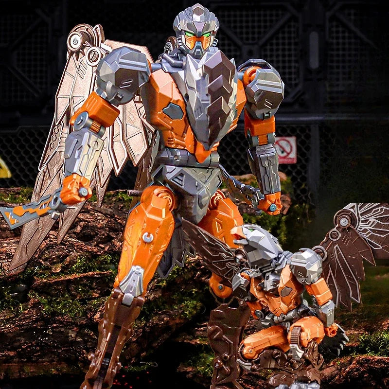 IN STOCK LIJIANG 23CM Big Size Cool Transformation Movie 7 New Action Figure Robot Car Toys Anime Animals Model Boys Kids Gift