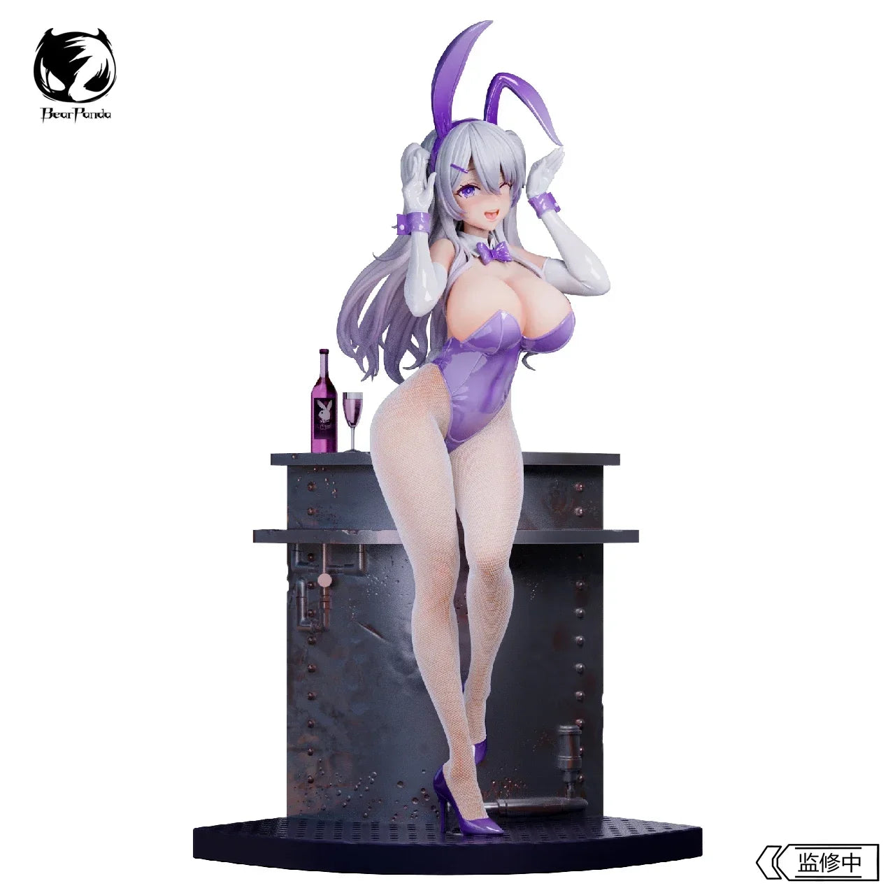 In Stock Original BearPanda Bunny Girl Asanagi Rin Xiya Action Figure Collectible Toy with Temperature Sensitive Paint 3D