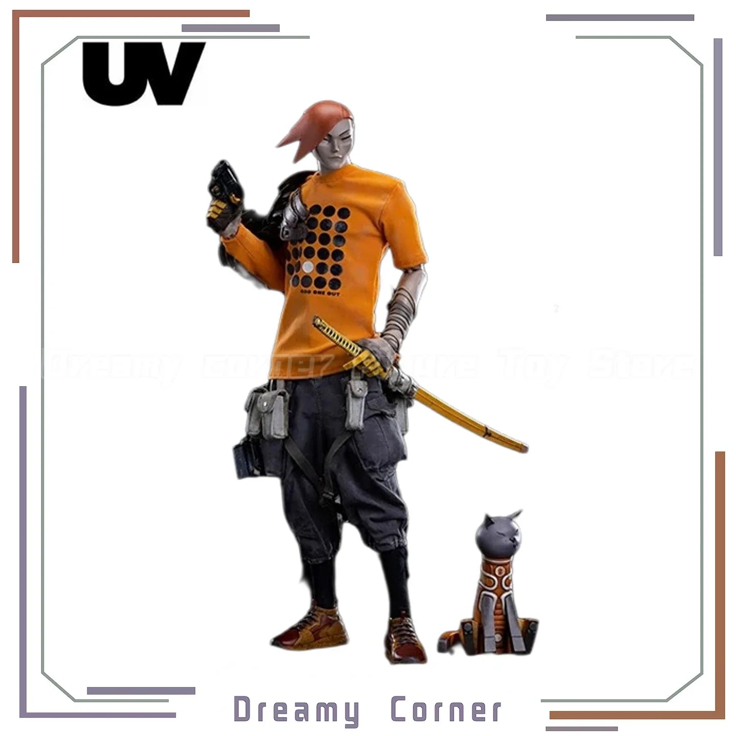 【Auf Lager】Original UNDERVERSE NDERVERSE TOMORROW KINGS Serie BIPPU SEURAT 1/6 Actionfigur Ornament Spielzeug Modell