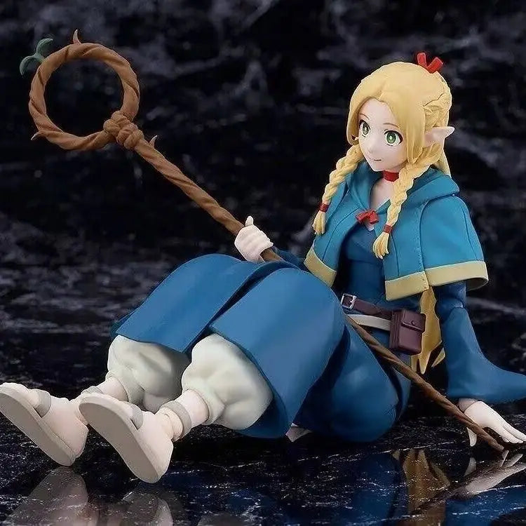 New In Stock Max Factory Figma#633 Delicious In Dungeon Marcille Anime Figures Gk Pvc Action Figure Collectible Model Toys Gifts