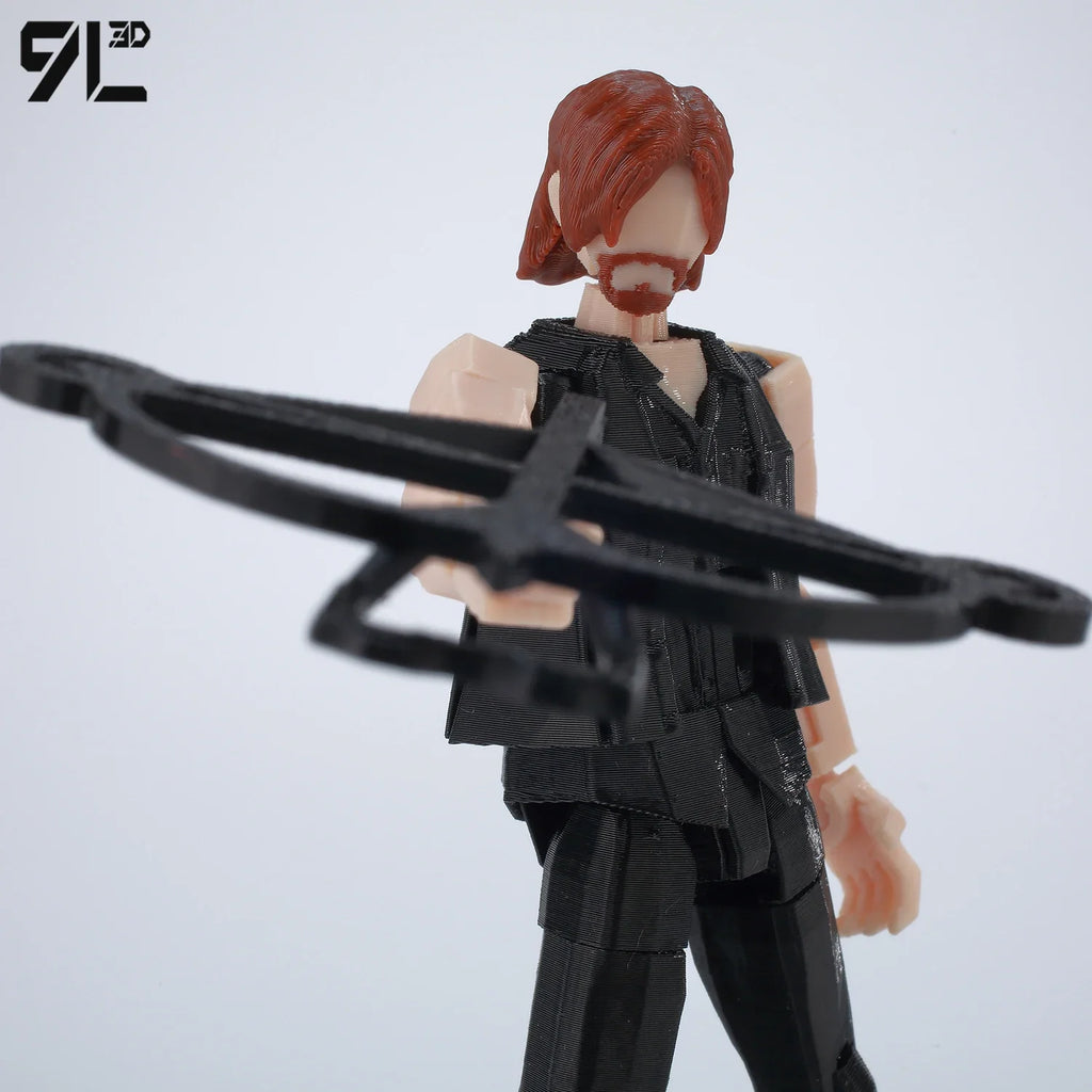 9L3D Lucky13 The Walking Dead Multi Jointed Anime Figure Collectible Full Body Movable Robot Cool Anime Figure for Birthday Gift