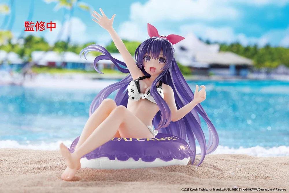 In Stock Original Taito Aqua Float Girls Date A Live V Yatogami Tohka Tokisaki Kurumi Swimming Suit Cute Girls Figures Model