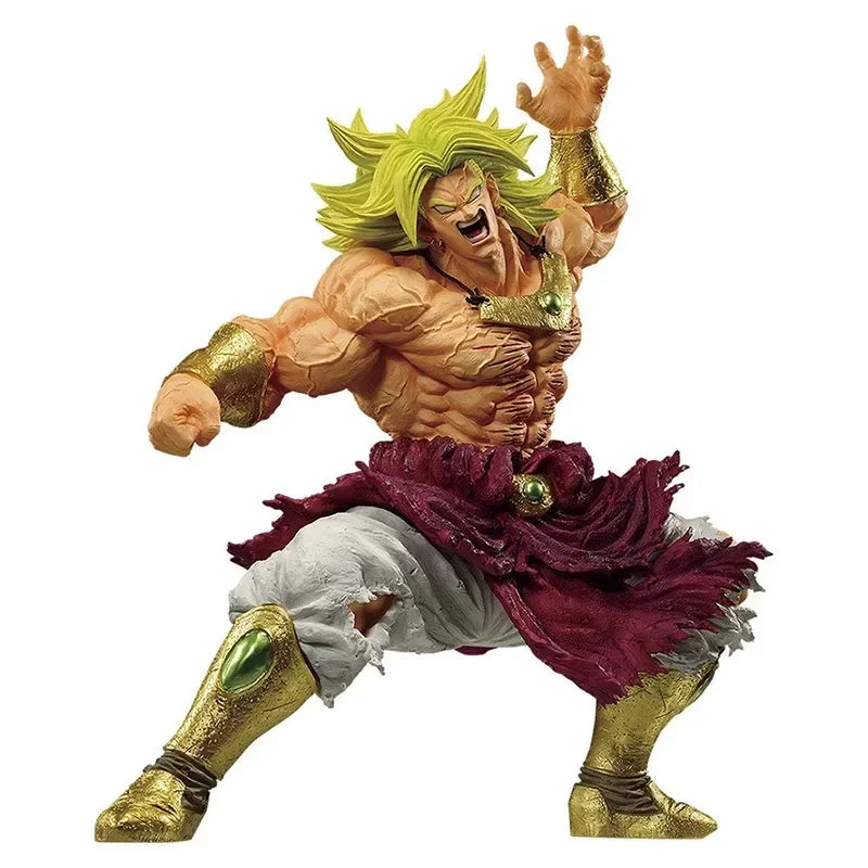 Bandai Action Figures Ichibansho Kuji Super Saiyan Broly Dragon Ball Z Anime Figure PVC Gifts Collectible Model Toys