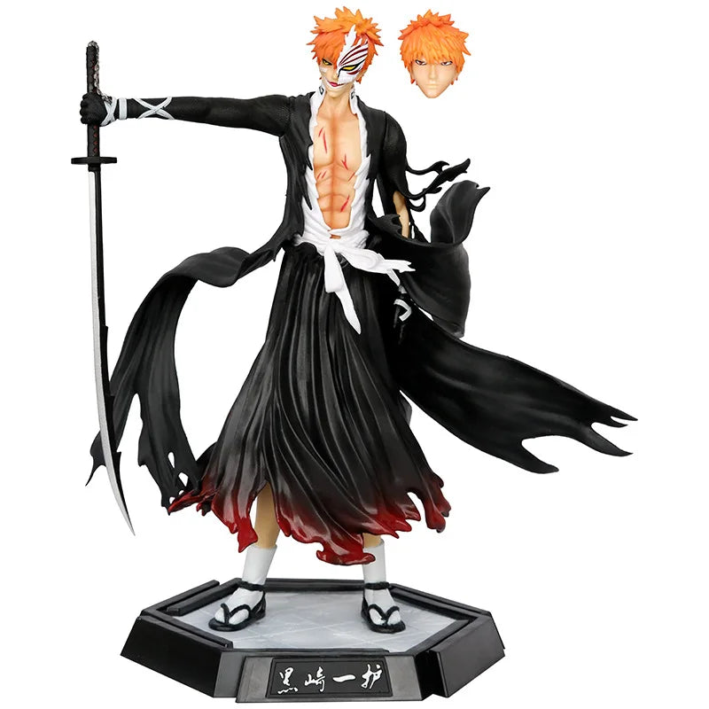 Bleach Ichigo Anime Figure White Kurosaki Ichigo Action Figures Bleach Reverse Figurines Collection Anime Dolls PVC Model Gifts