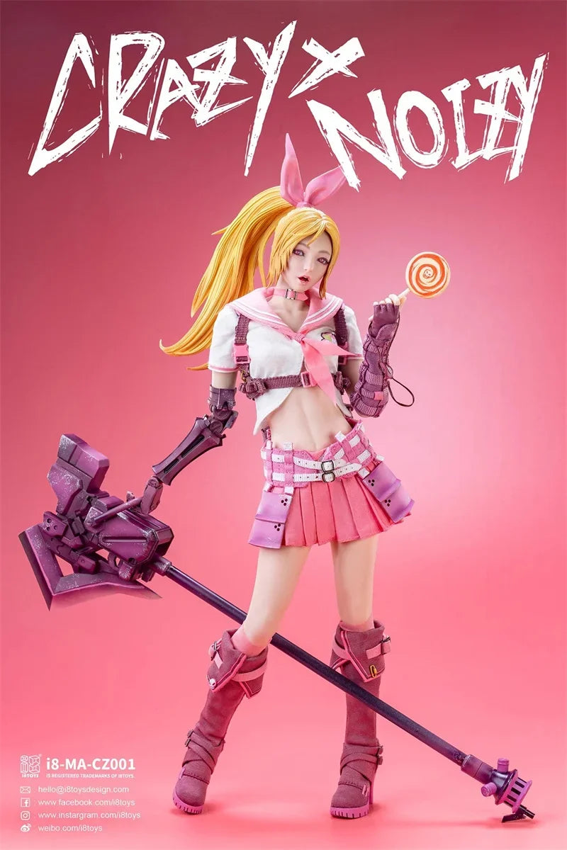 1/6 Scale I8TOYS CANDY I8-MA-CZ001/002 Beautiful Strong Sexy Female Soldier Complete Set Full Set Fit In Stock Action Figure Toy