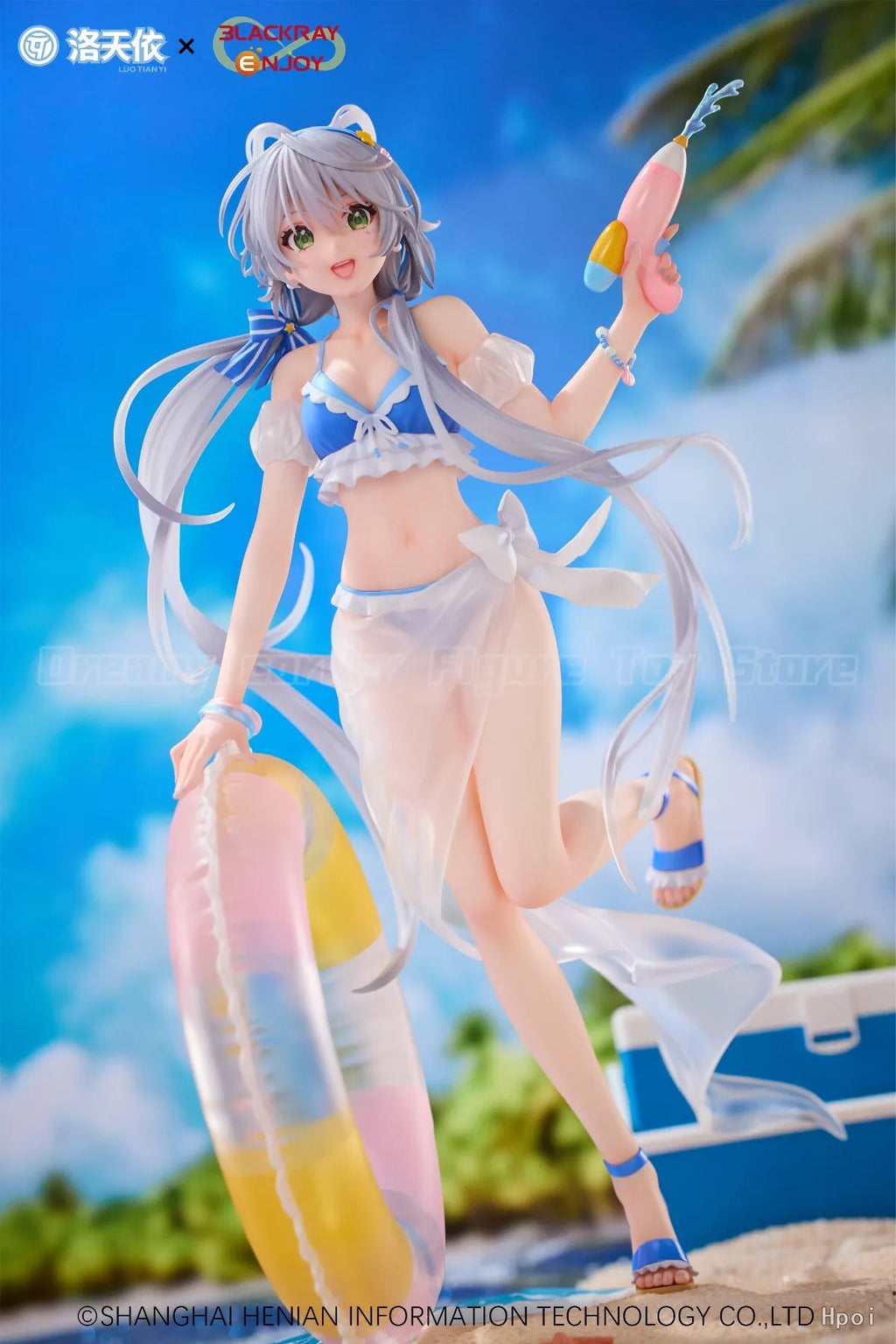 【In Stock】Original BLACKRAY ENJOY BLACKRAY Luo Tianyi Vsinger 1/7 Scale Figure Model Ornament Collection
