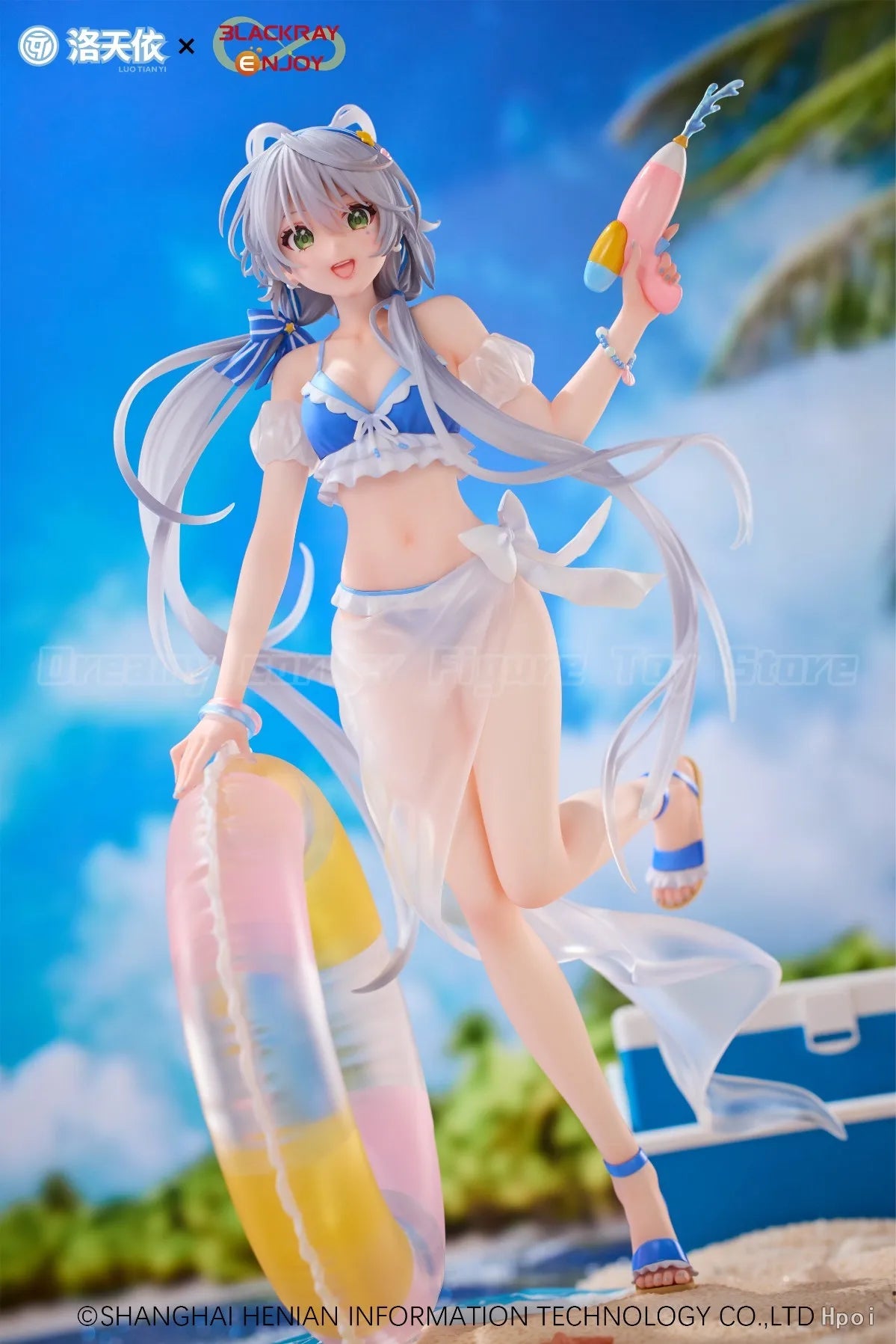 【In Stock】Original BLACKRAY ENJOY BLACKRAY Luo Tianyi Vsinger 1/7 Scale Figure Model Ornament Collection