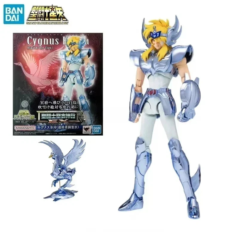 Bandai Instock  Saint Cloth Myth Former Swan Glacier Animation Action Collectible Figure Model Toy Gifts for Children