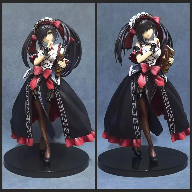 New Date A Live Kurumi Tokisaki 'Nibelcole' Anime Figure - Gothic Lolita Spirit Collector Statue Desktop Display Gift