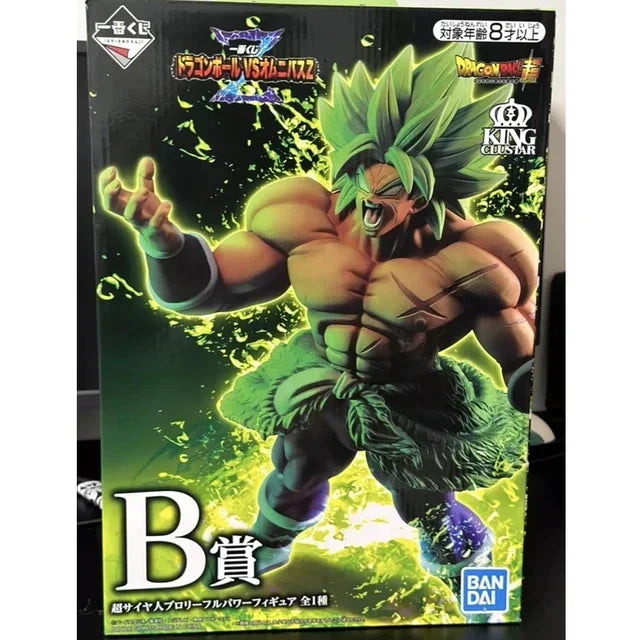 Bandai Action Figures Ichibansho Kuji Super Saiyan Broly Dragon Ball Z Anime Figure PVC Gifts Collectible Model Toys