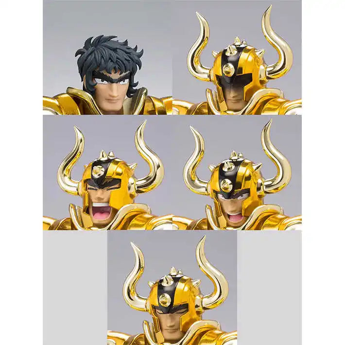 Bandai Saint Cloth Myth EX Taurus Aldebaran Revival Ver.Anime Figure Action Model Collectible Toys Gift for Boy Anime Series
