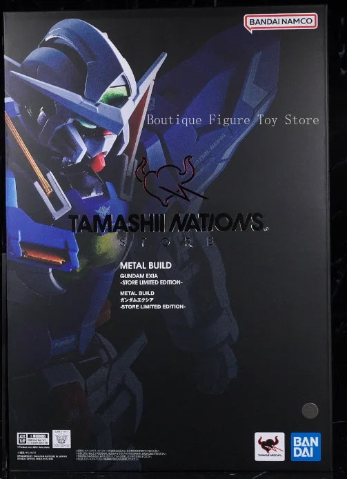 In Stock Original Bandai TNT METAL BUILD Limited GUNDAM EXIA  Figure Anime Model Toy Collect Action Gift
