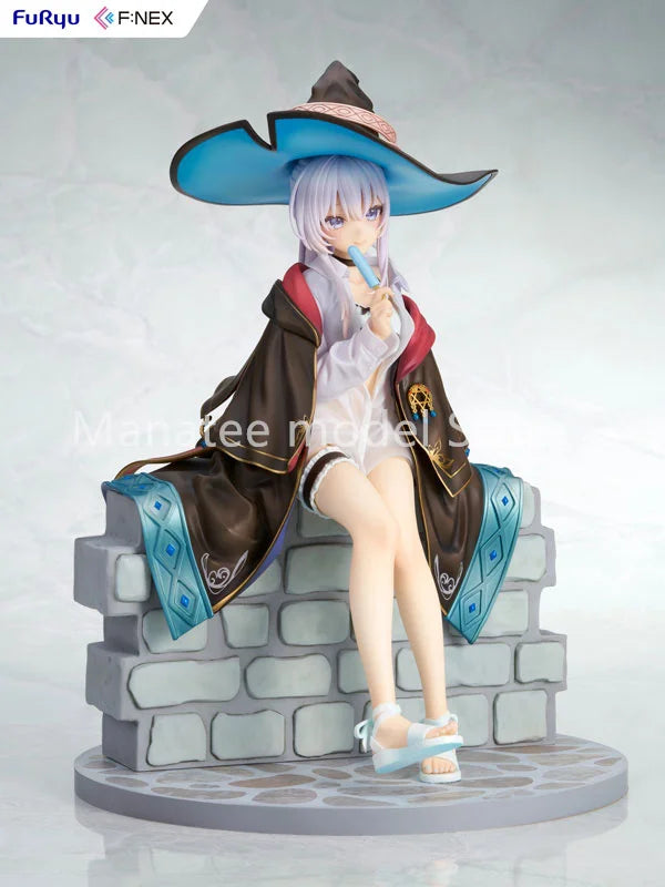 FURYU Original Wandering Witch: The Journey of Elaina Elaina 1/7 PVC Action Figure Anime Model Toys Collection Doll Gift