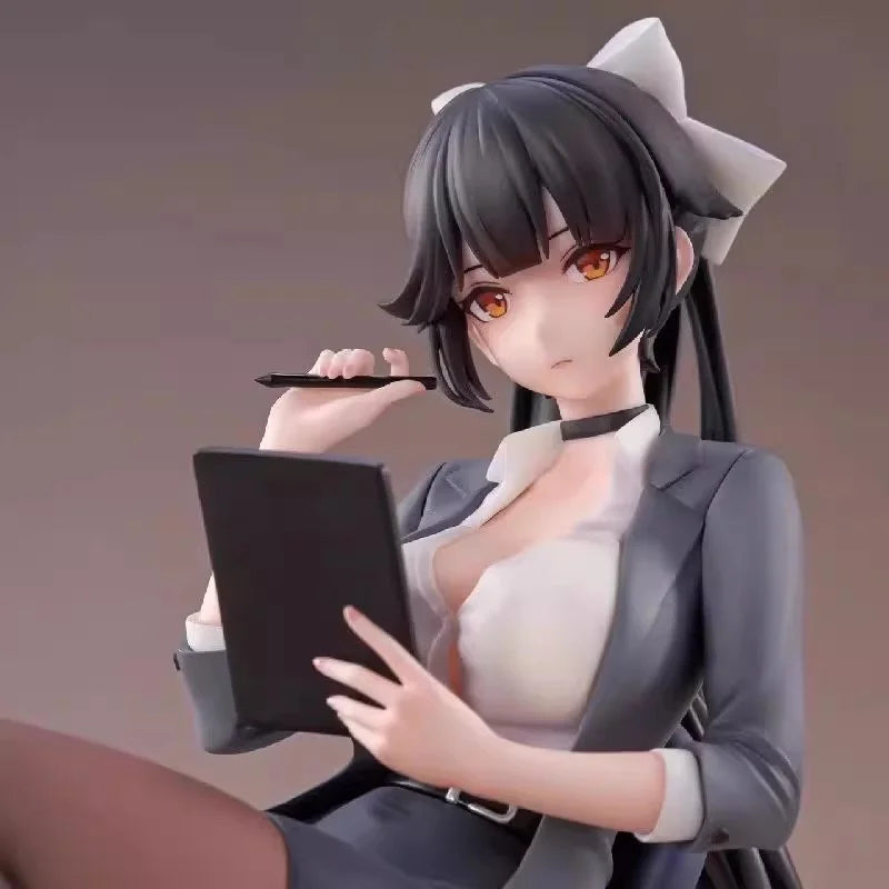 In Stock 17cm Azur Lane Figure Ijn Takao Figurine Pvc Game Statue Adult Collection Model Desk Ornaments Doll Toy Birthday Gifts
