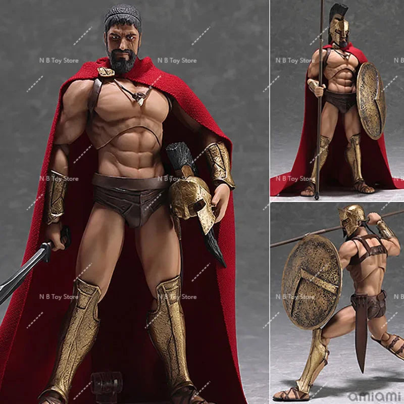 Original Max Factory 270 Sparta 300 Krieger Leonidas Figur PVC Actionfigur Spielzeugmodell 16 cm