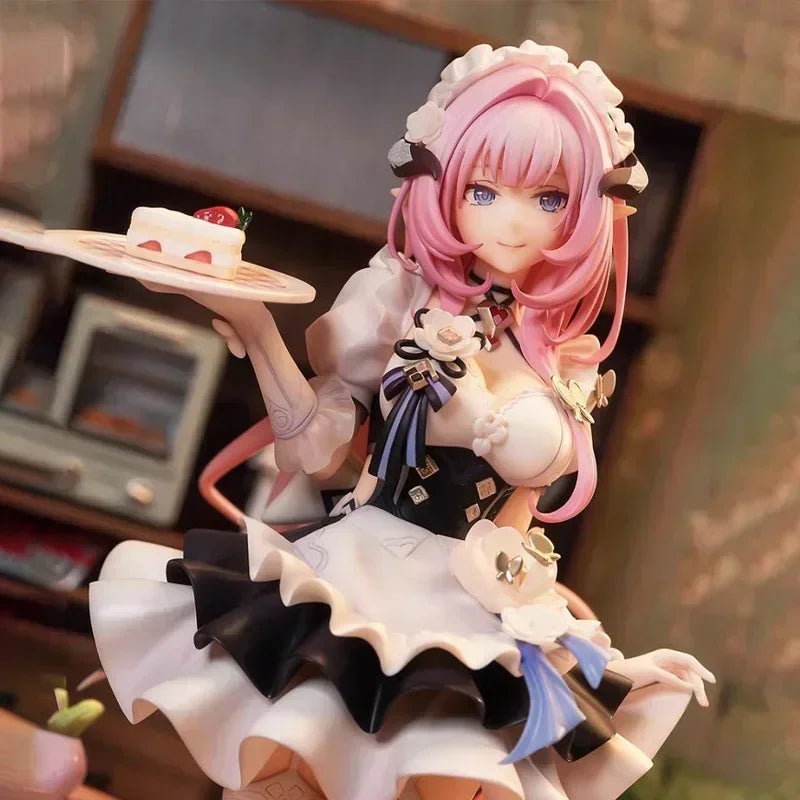 Honkai Impact 3 Figures Elysia Anime Figure Kiana Kaslana Figurine Elysia Statue 25cm Pvc Gk Sexy Model Doll Ornament Toys Gift