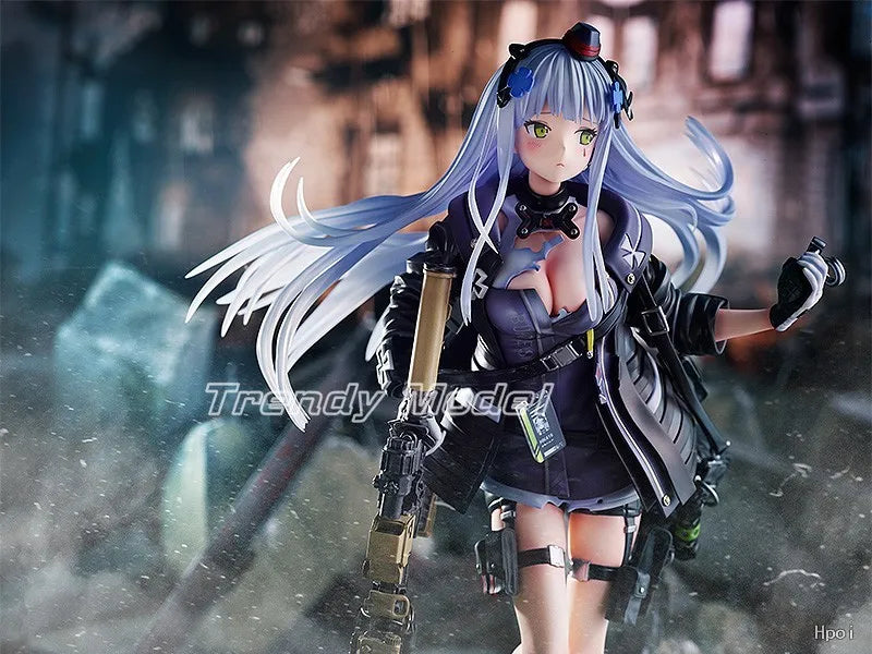 In Stock Original Phat! Girls Frontline HK416 MOD3 Damage Edition 1/7 Action Figure Model Figures Toys Gift Collection Ornaments