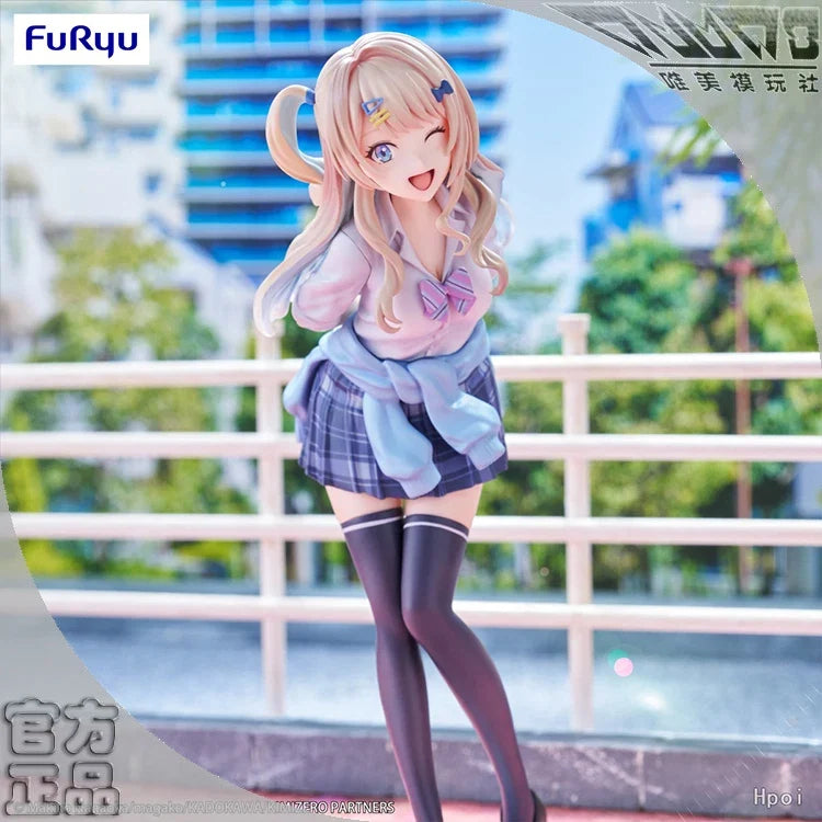 In Stock  Genuine Furyu You Were Experienced, I Was Not: Our Dating Story  Runa Shirakawa Anime Action Figures Toy