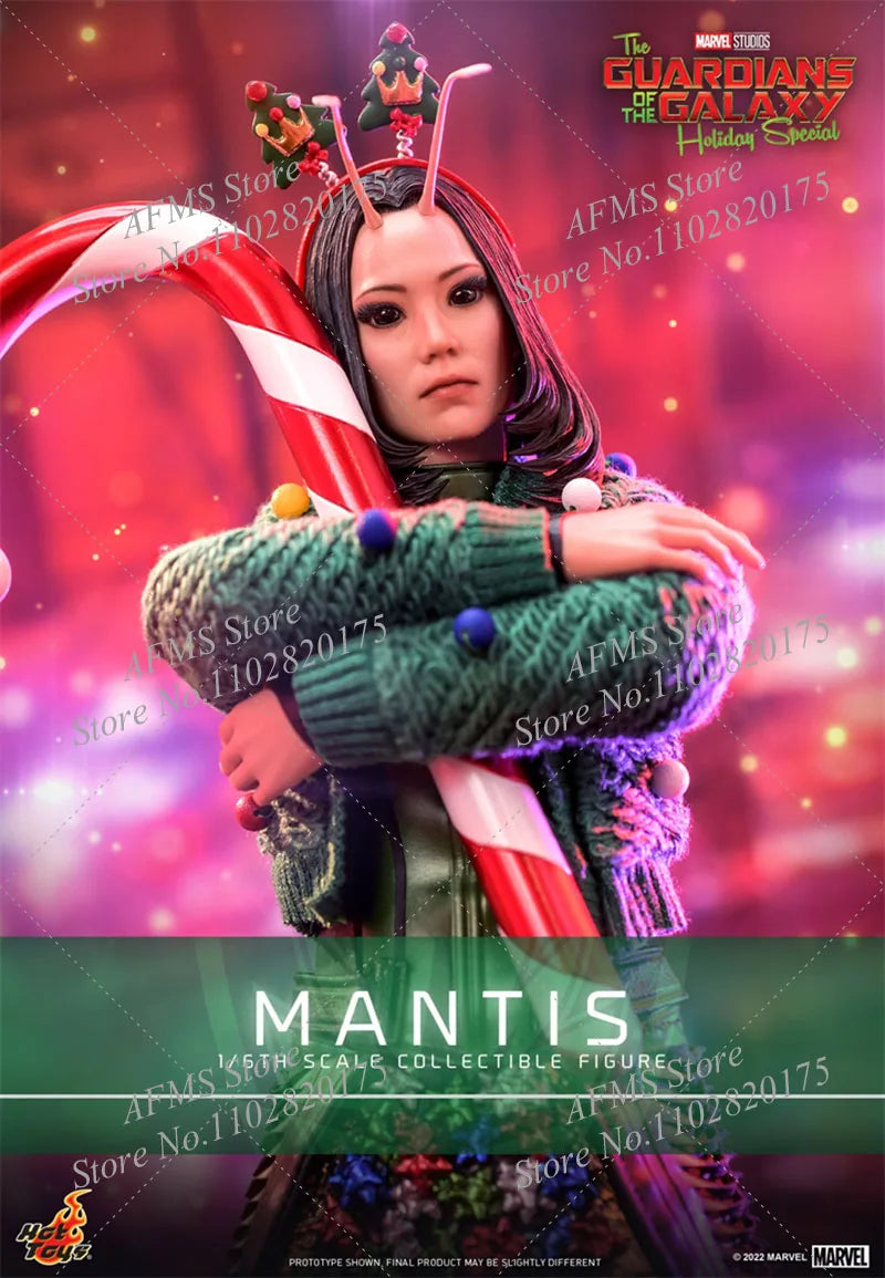 HOTTOYS TMS094 1/6 Scale Collectible Figure Mantis Pom Klementieff The Guardians Of The Galaxy Holiday Special 12Inch Doll Model