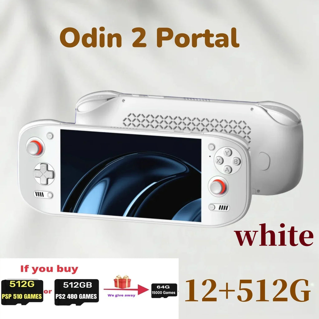 AYN Odin 2 Portal Handheld Game Console 7 Inch 120HZ Screen Android13 8000mAh 8Gen2 Open Source  Portable Console PSP PS2 Gifts
