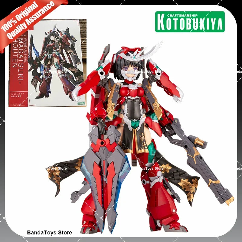 In Stock 100% Original Kotobukiya FG085 Frame Arms Girl Magatsuki Houten 16cm Anime Action Collection Figures Model Toys
