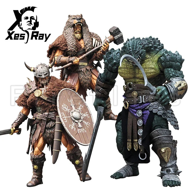 [Pre-Order]1/12 XesRay Fight For Glory Action Figure Tukhoris Krimharth Branthoc Anime Model
