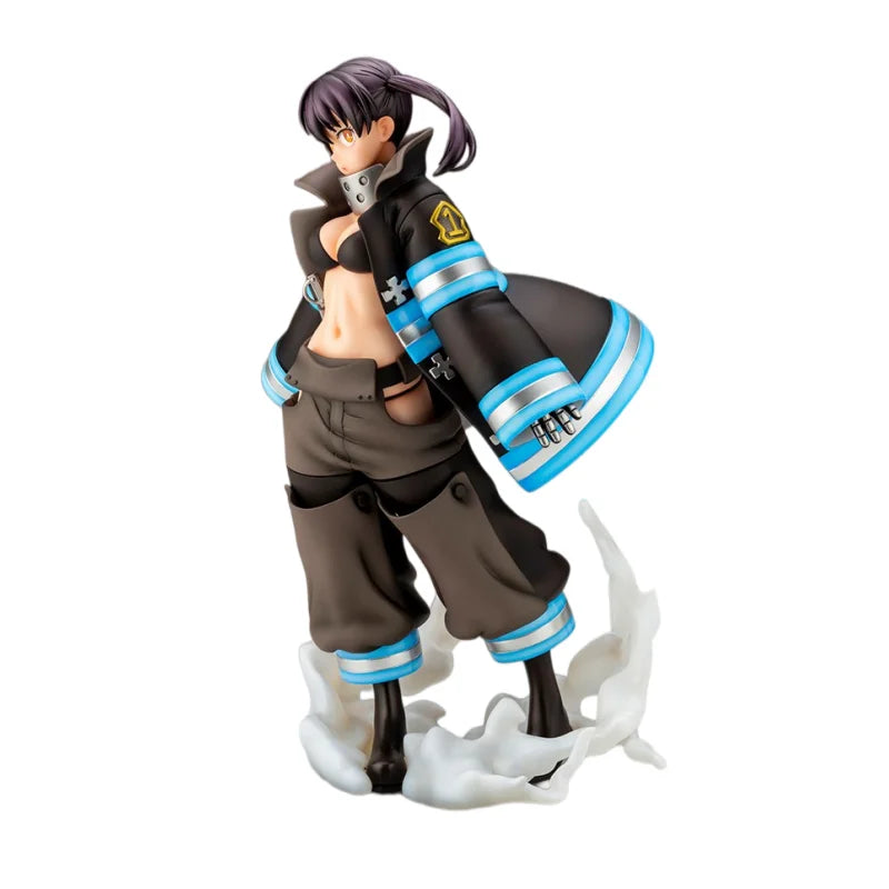 In Stock Genuine Kotobukiya Enn Enn No Shouboutai Tamaki Kotatsu ARTFX J 1/8 Anime Figure Garage Kit Anime Cartoon Model Toys