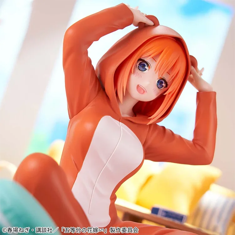 BANDAI The Quintessential Quintuplets Nakano Yotsuba Action Figures Model Relax Time BANPRESTO Amusement Figures Toys Original