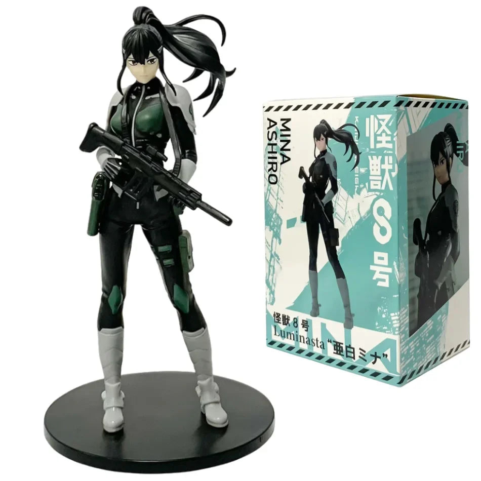 Anime FuRyu Noodle Stopper Reno Ichikawa Kikoru Shinomiya Soshiro Hoshina (Kaiju No. 8) Action Figure Collectible Model Toy Gift