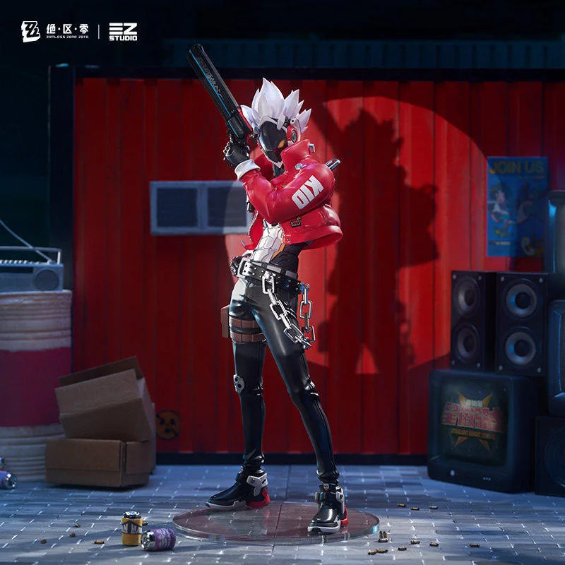Auf Lager Offiziell Original 34cm Zenless Zone Zero Figur Billy The Kid Anime Sammlerstück Modell Schreibtisch Dekorationen Kinderspielzeug Geschenk