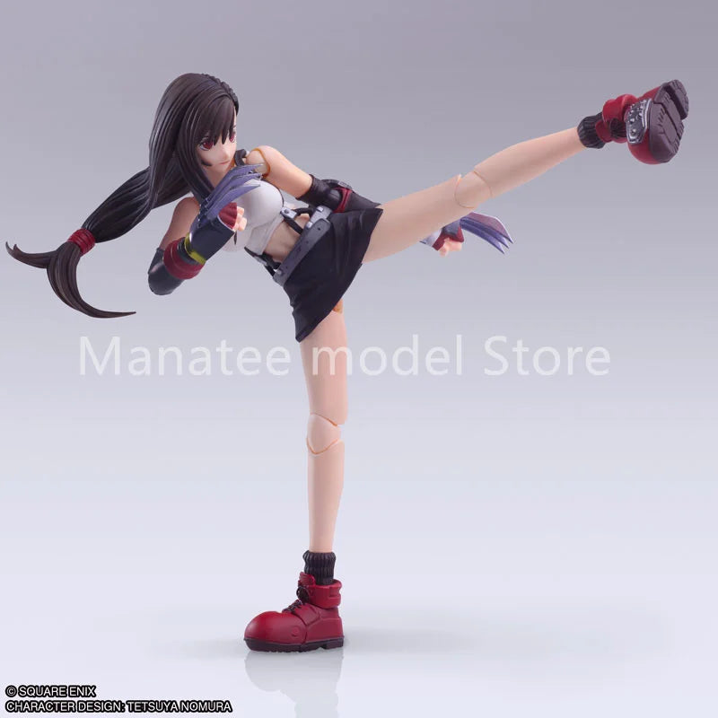 Square Enix Original Final Fantasy VII Bring Arts Tifa Lockhart PVC Action Figure Anime Model Toys Collection Doll Gift