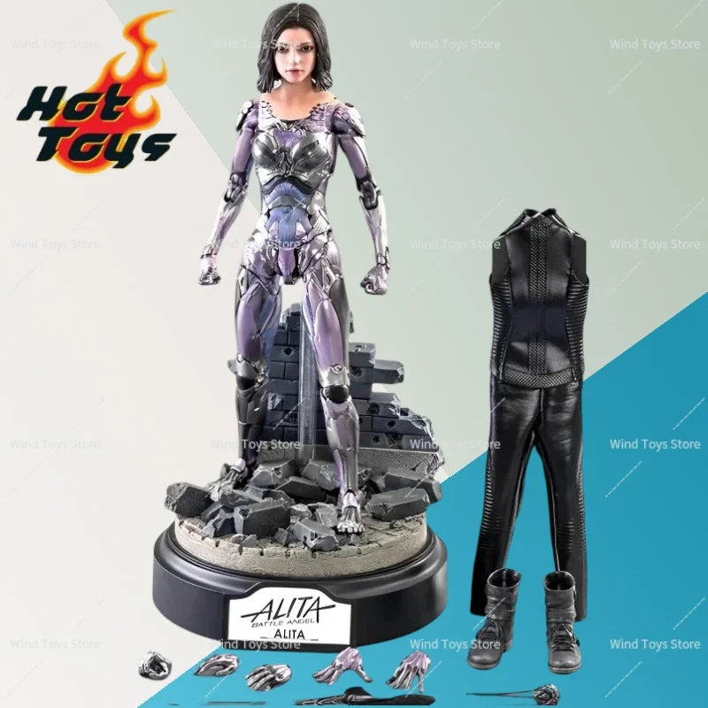 HT HOTTOYS-Anime Action Figure, Collection Toy Model, Hobbies Gift, Battle Angel, Alita, Gunmen, 1/6, MMS520, in Stock