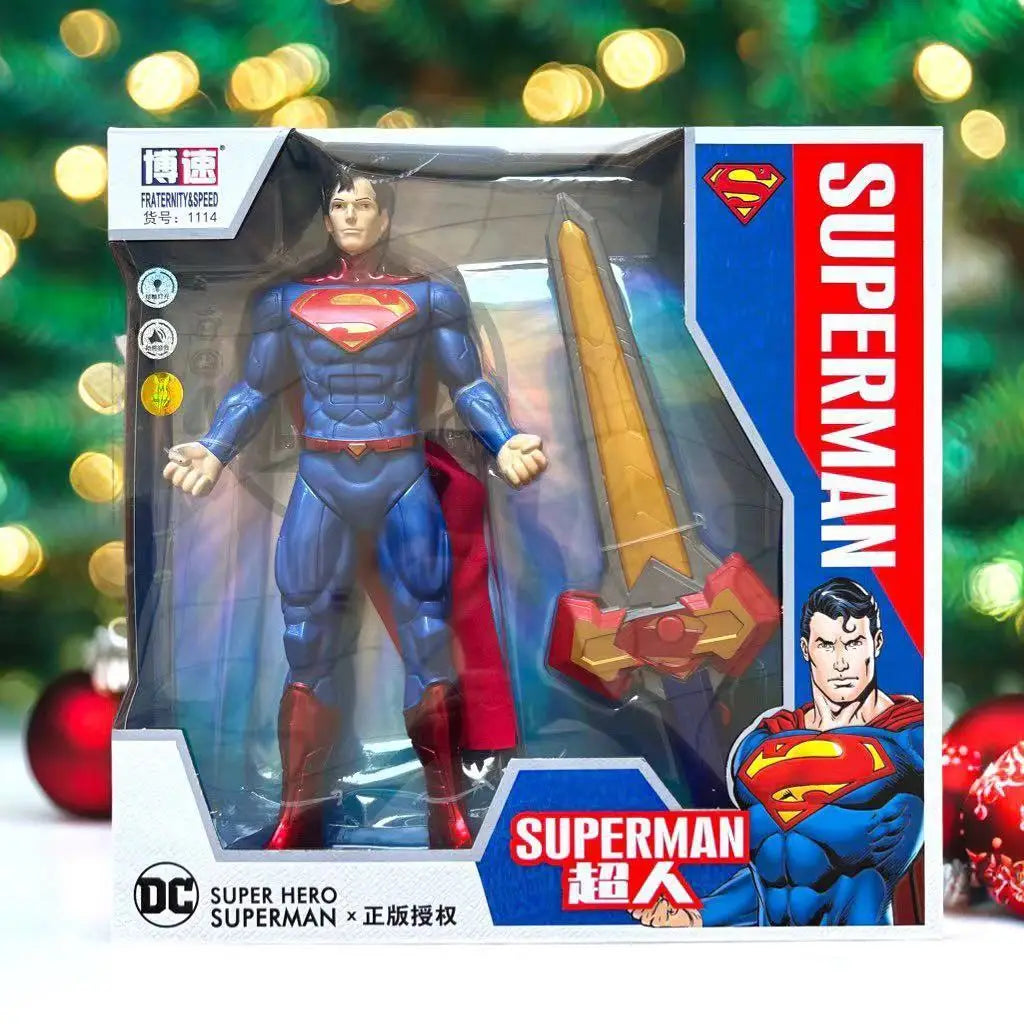 Justice League DC Batman Superman The Flash Green Lantern Offizielles limitiertes Modell-Display Anime Actionfiguren Geschenk Spielzeug