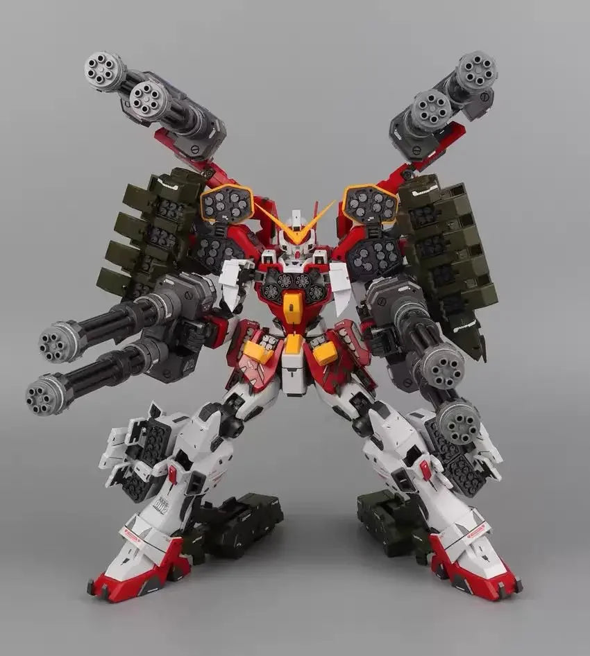 in stock Super Nova Mg 1/100 Model  Heavy Arms Custom Unchained Mobile Suit Kids Toys Collectible Model Decoration