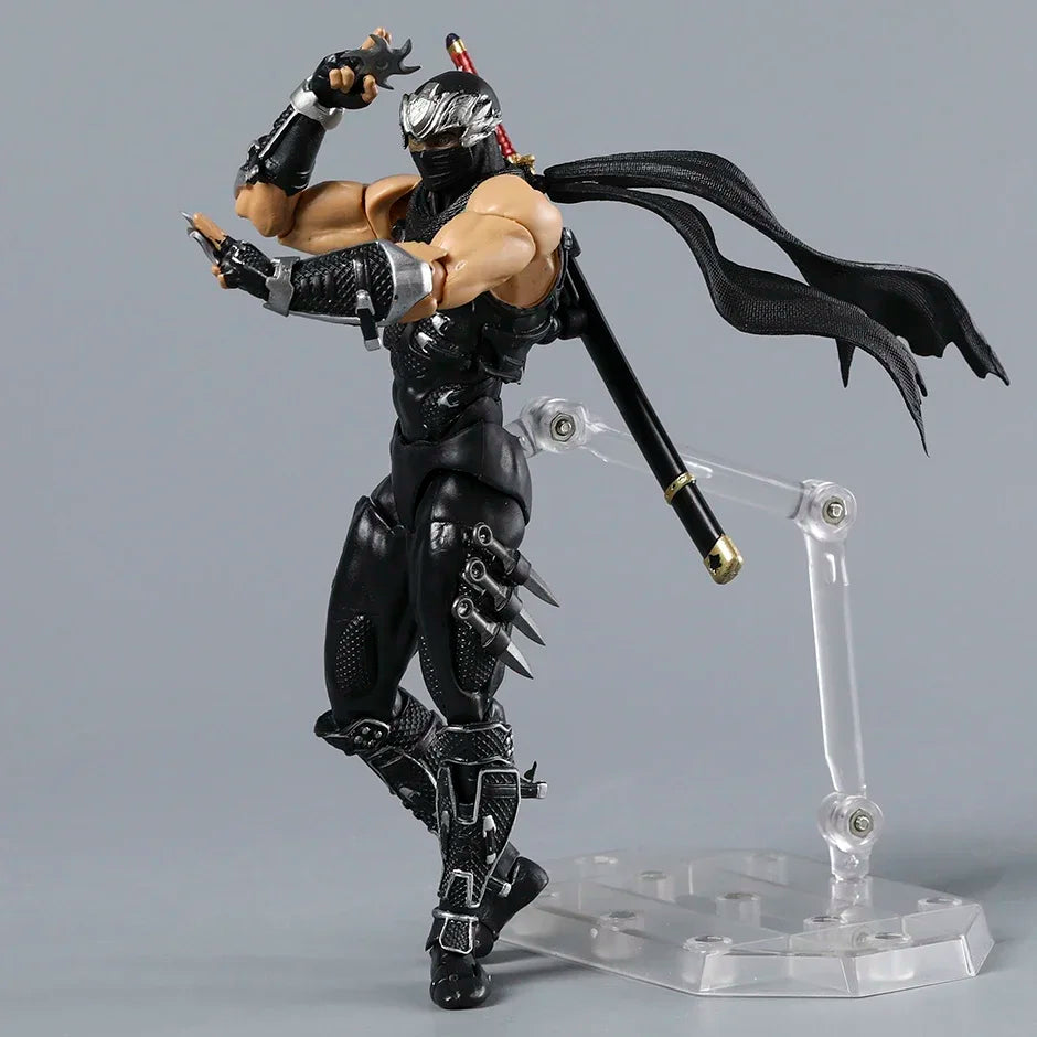 Revoltech Ryu Hayabusa Action PVC Figure Model Ornament Toy Collection Gift
