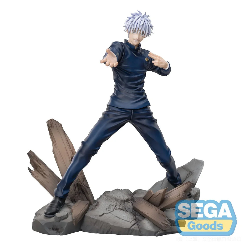 In Stock SEGA Luminasta Jujutsu Kaisen: Hidden Inventory Satoru Gojo -Fierce Battle- PVC 17CM Anime Action Figures Model Toy