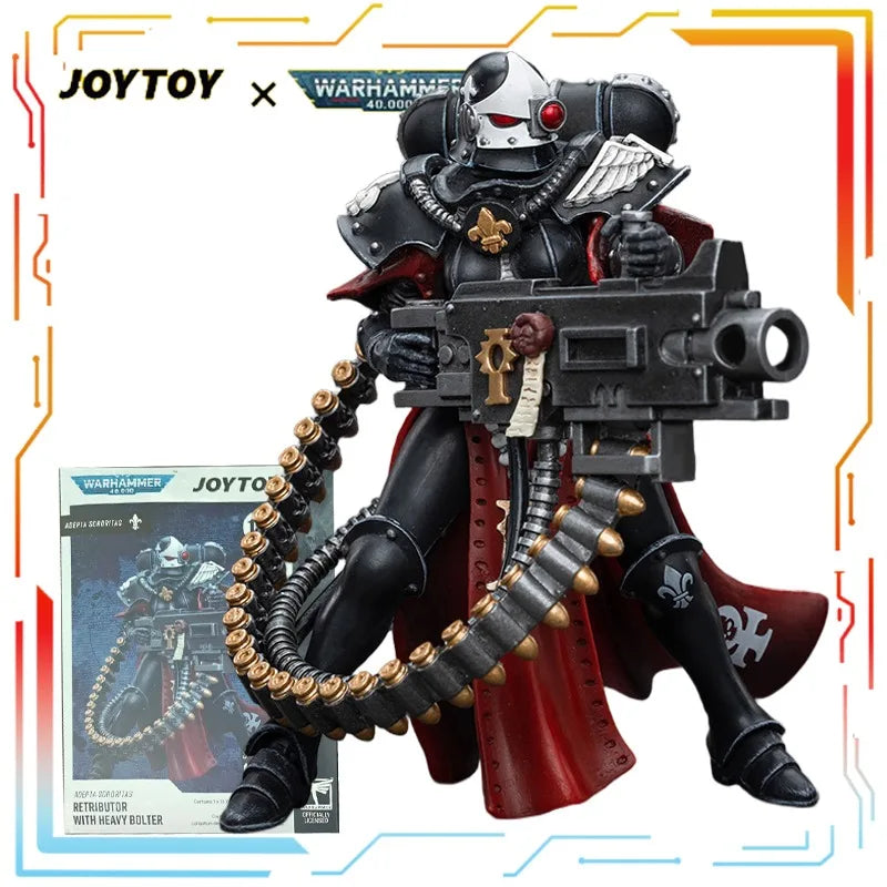 Spot Goods JOYTOY Original Warhammer 40k Series Retributor  Anime Action Figure Model Toys Collectible Model Gifts for Boys