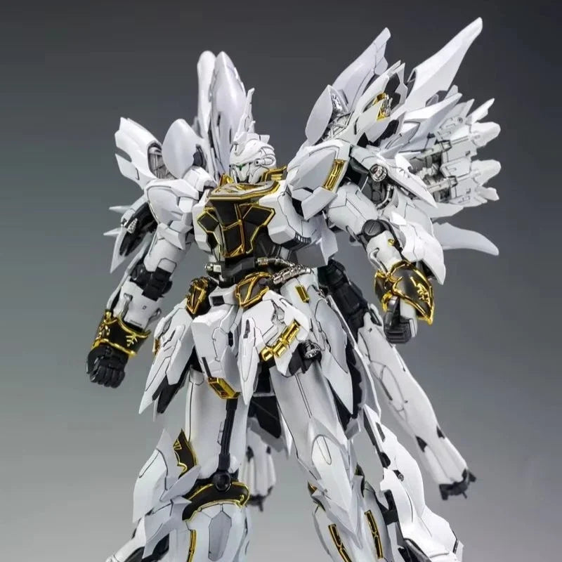 In Stock Comet Model 1/100 Mg The Red/White Comet Msn-06s Sinanju Gk Sytle Assembly Model Kit Plastic Model Action Figure Toy