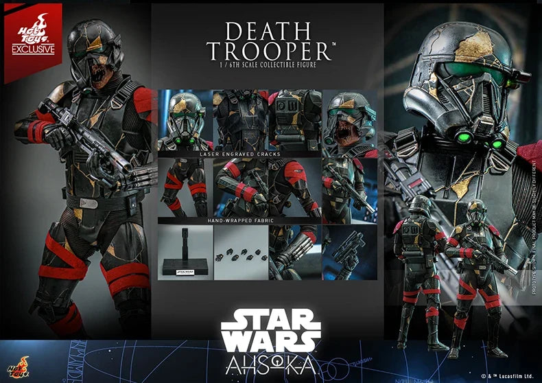 【In stock】Hot Toys TMS134 Ahsoka Death Soldier 1:6 Ratio Collection Doll Soldier Set Figure Model Toy Collection