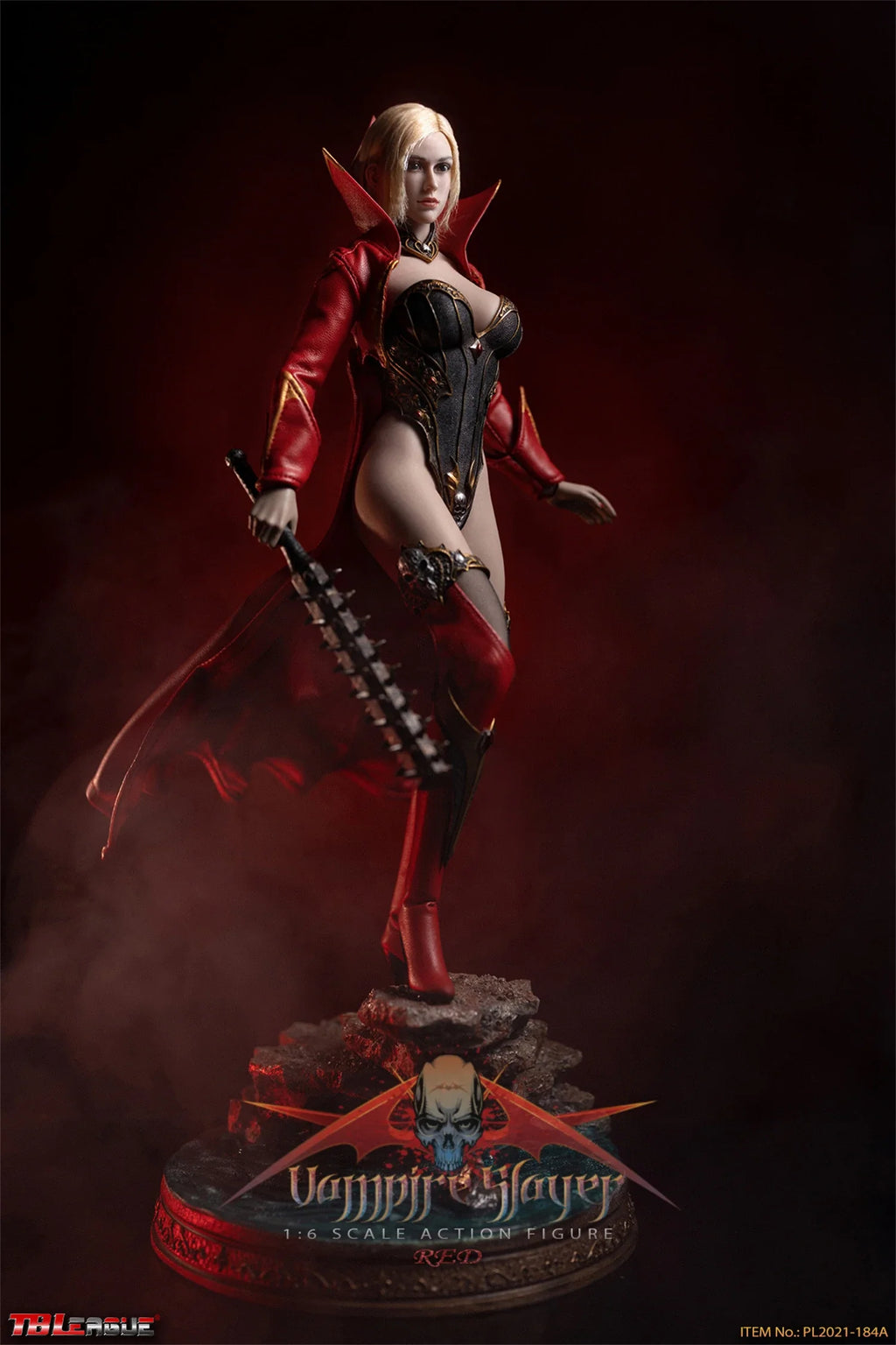 1/6 Scale PL2021-184 Blood-Sucking Female Soldier Suit Static Model Ornaments 12Inch Action Figure Body Doll "