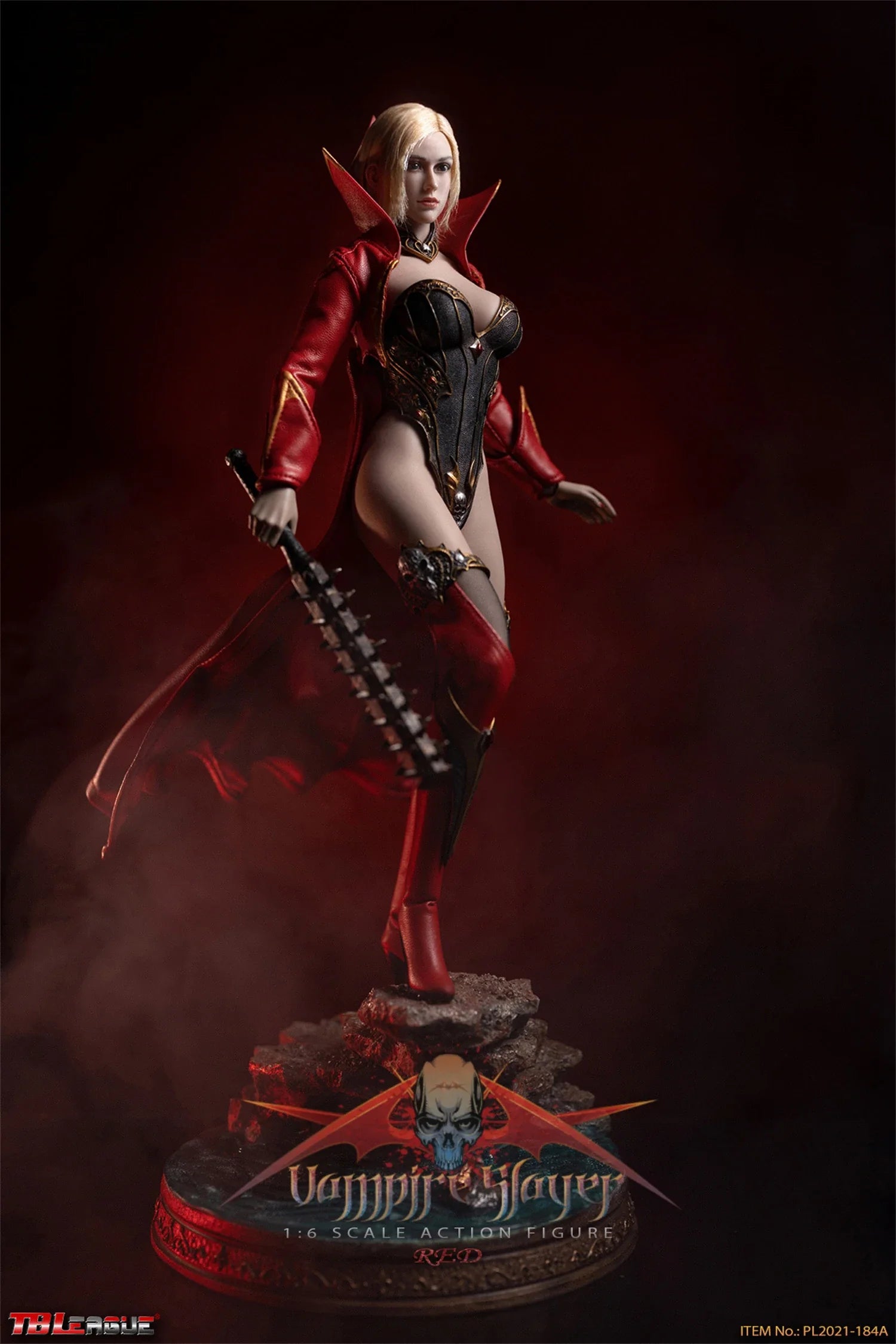1/6 Scale PL2021-184 Blood-Sucking Female Soldier Suit Static Model Ornaments 12Inch Action Figure Body Doll "