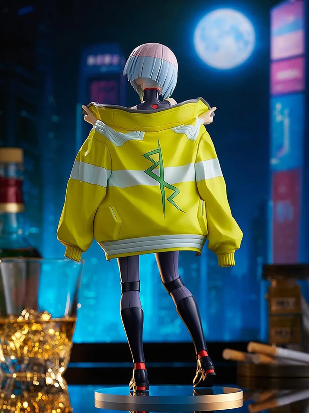 Original Genuine Good Smile Company Prepainted Pop Up Parade Cyberpunk: Edgerunners Lucy L H=225mm Model Figure Decoration Gift