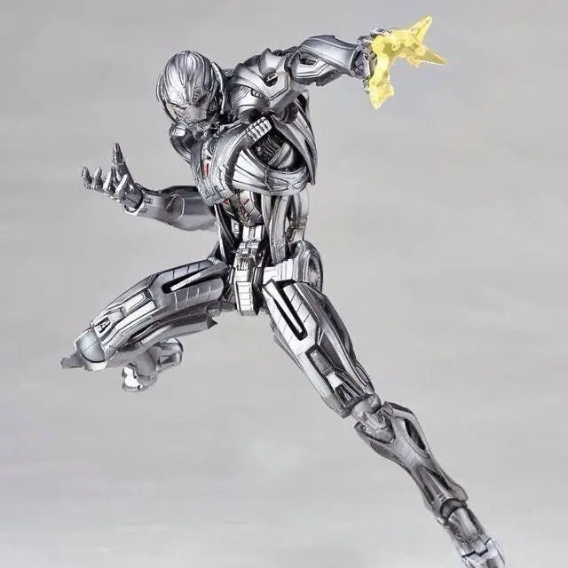 17cm Ultron Action Figure Avengers Kaiyodo Amazing Anime Figurine Pvc Ko Models Customized Soilder Statue Collectible Toy Gift