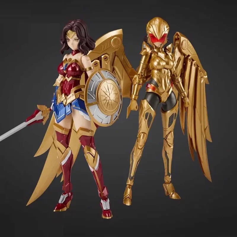 Dc Will Be The Soul Of The Comics Wonder Woman Assembler Woman Model War Ji Golden Eagle Machine Armor Classic Suit Model Toy