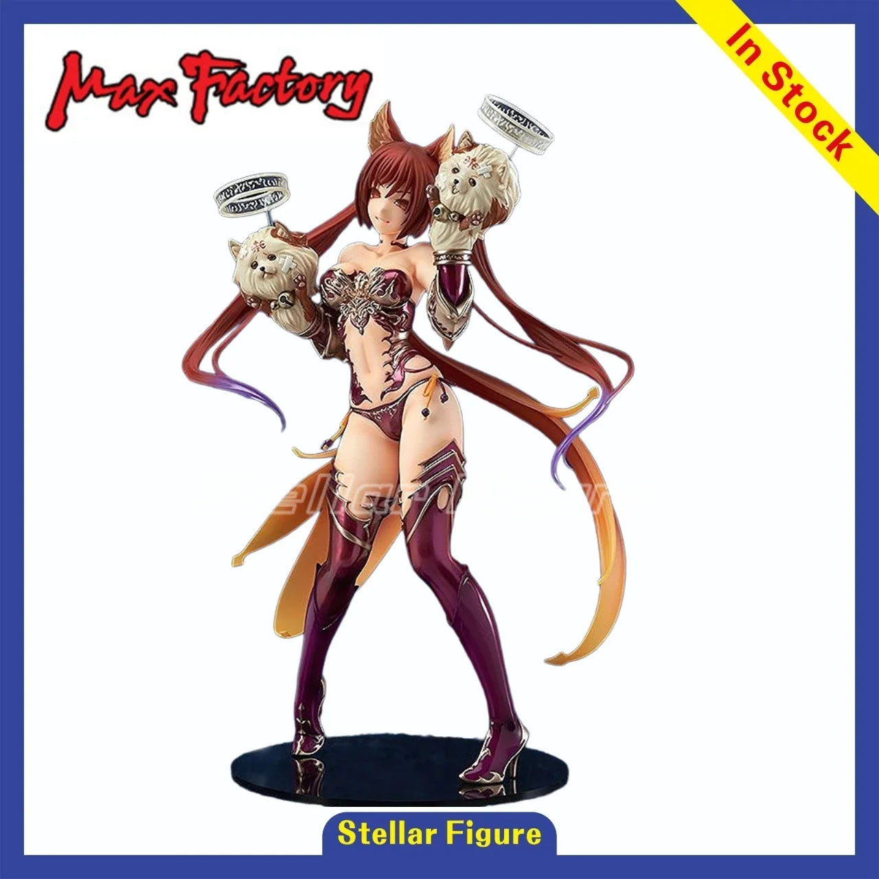 【SF】In Stock Max Factory Bahamut of God Strike Cerberus 1/7 Scale Figures Original Collection Gift