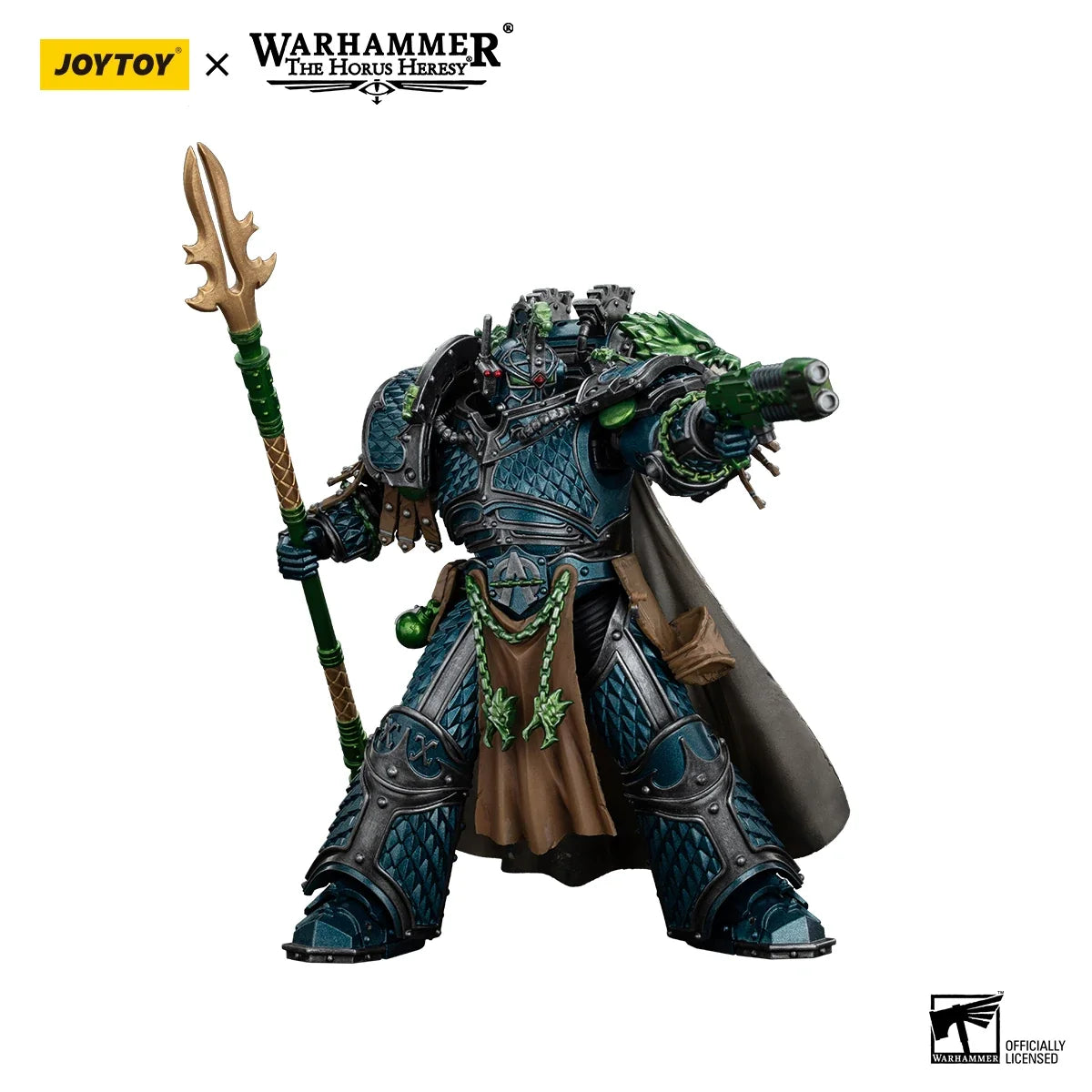 JOYTOY Warhammer 40K 1/18 Action Figure Alpha Legion Alpharius, Primarch of the XXth Legion Anime figures Toys