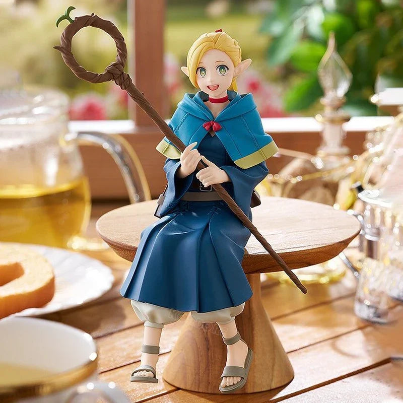 14cm Delicious in Dungeon Marcille Donato Anime Girl Figure Dungeon Meshi Laios Touden/Falin Touden Action Figure Model Doll Toy