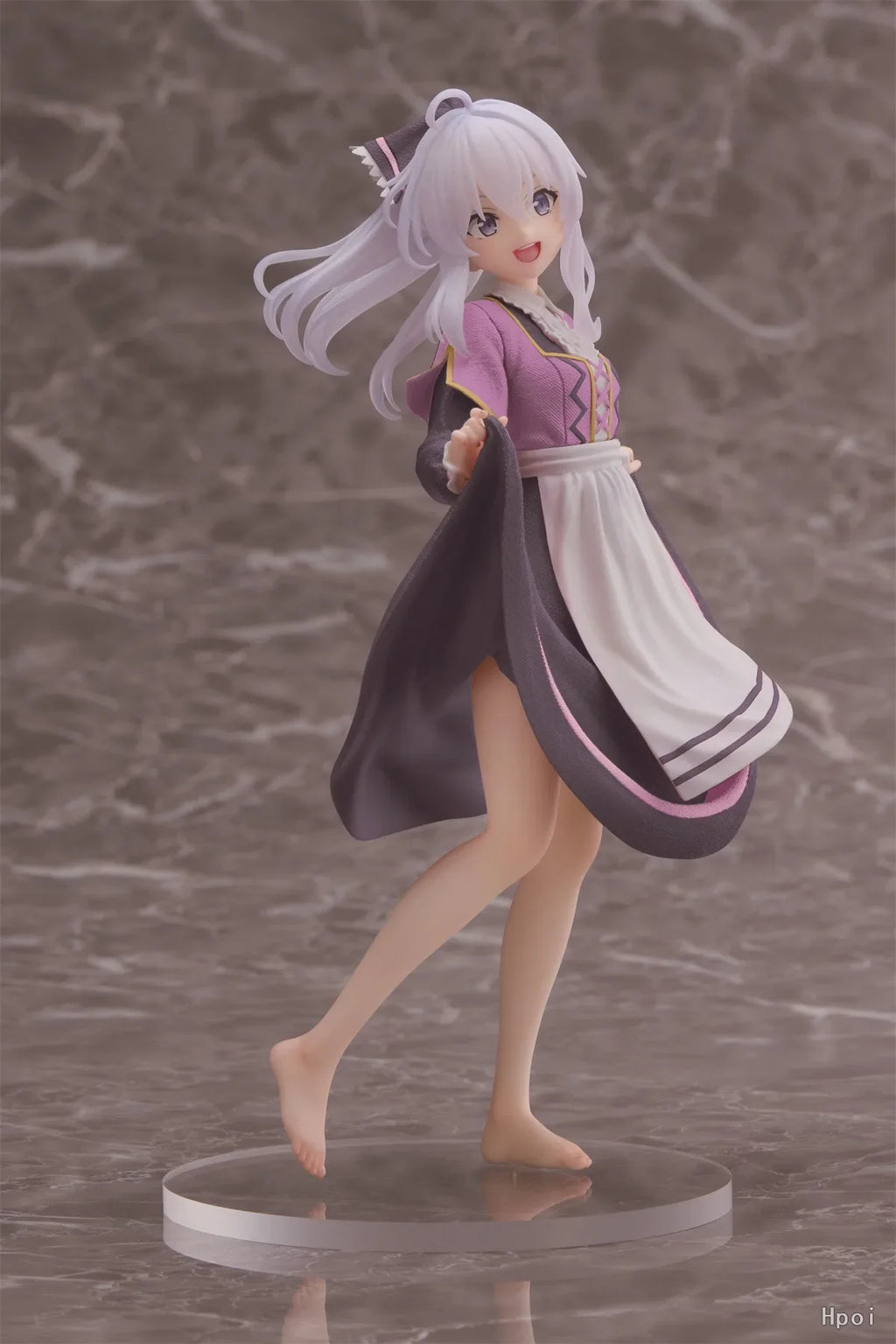 18CM Anime Wandering Witch The Journey of Elaina Figure Ilyina Standing Model Toy Wearing Hat Gift Collection Decorative PVC